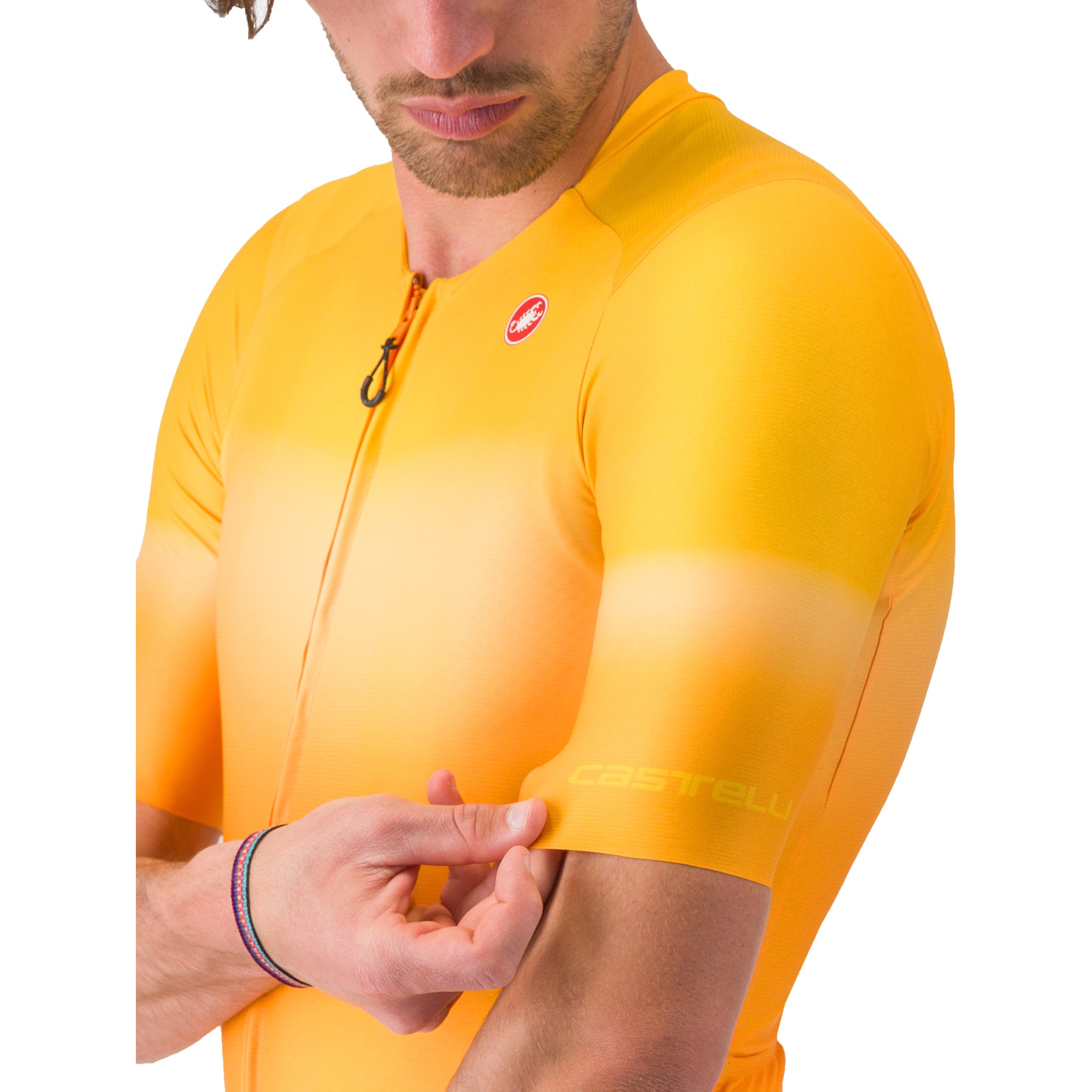 Castelli UPF Jersey Men - vivid orange 863 | BIKE24