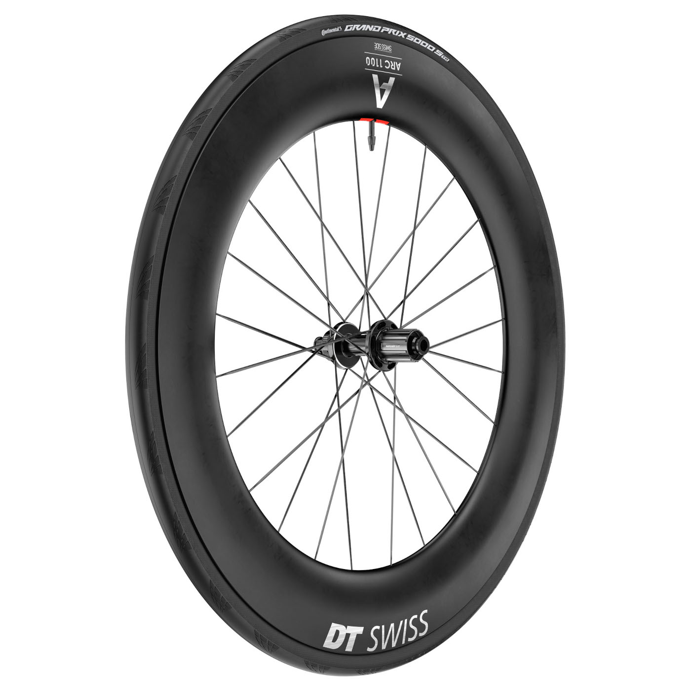 Колесная система DT Swiss | Continental WTS - Заднее колесо ARC 1100 DICUT 85 + складная шина GP 5000 S - 28