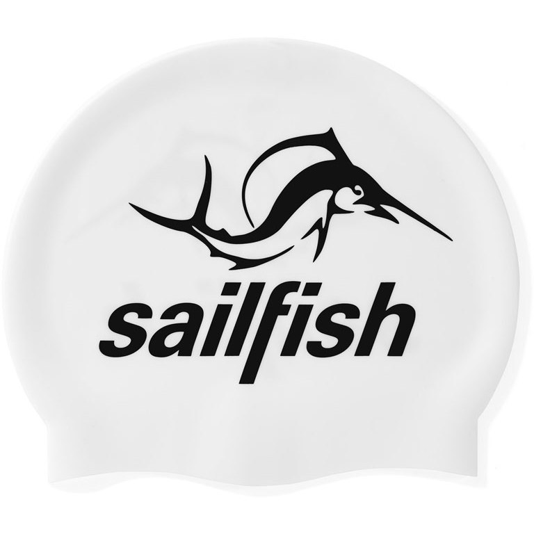 Produktbild von sailfish Silikon Schwimmkappe - weiß