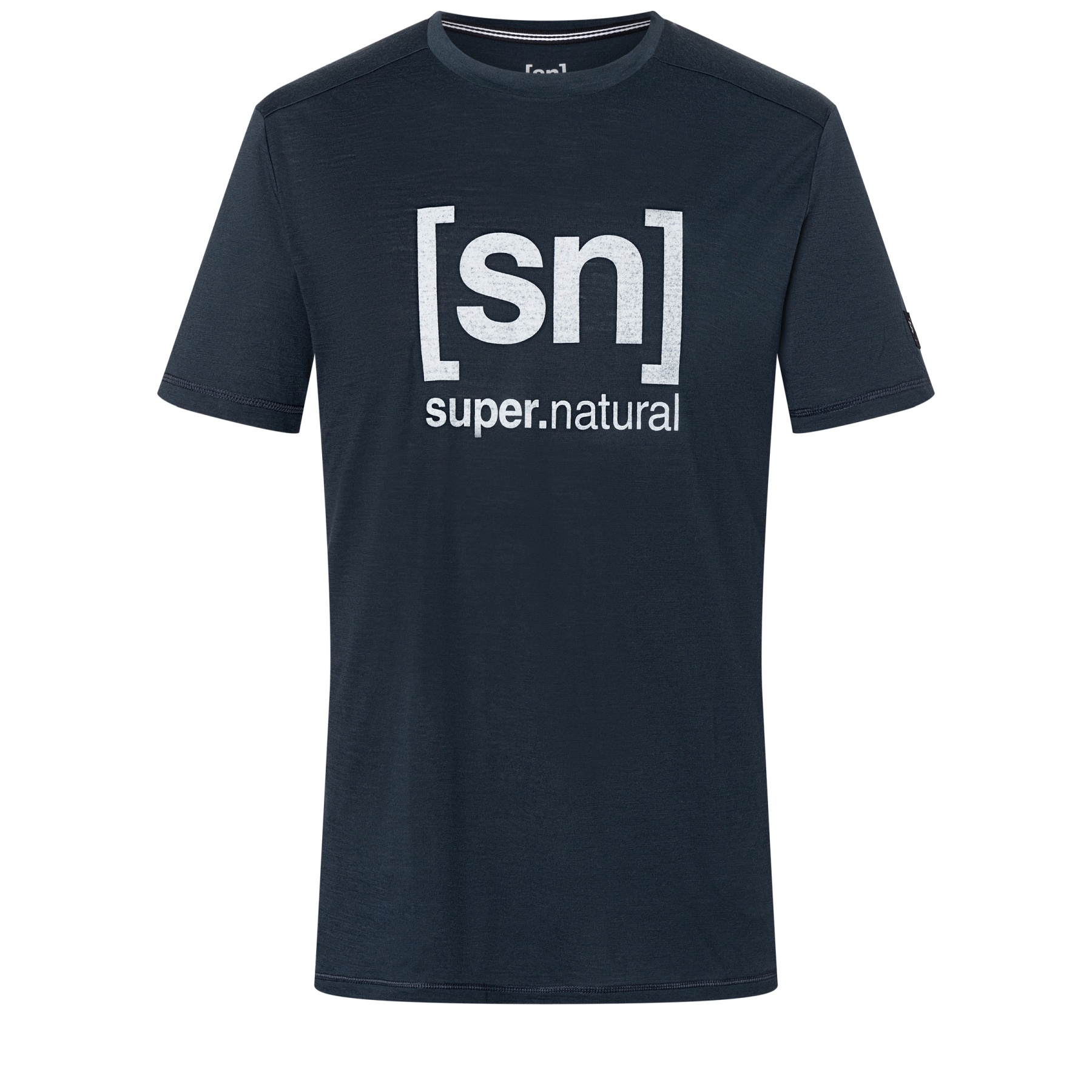 Produktbild von SUPER.NATURAL Logo T-Shirt - Blueberry/Vapor Grey