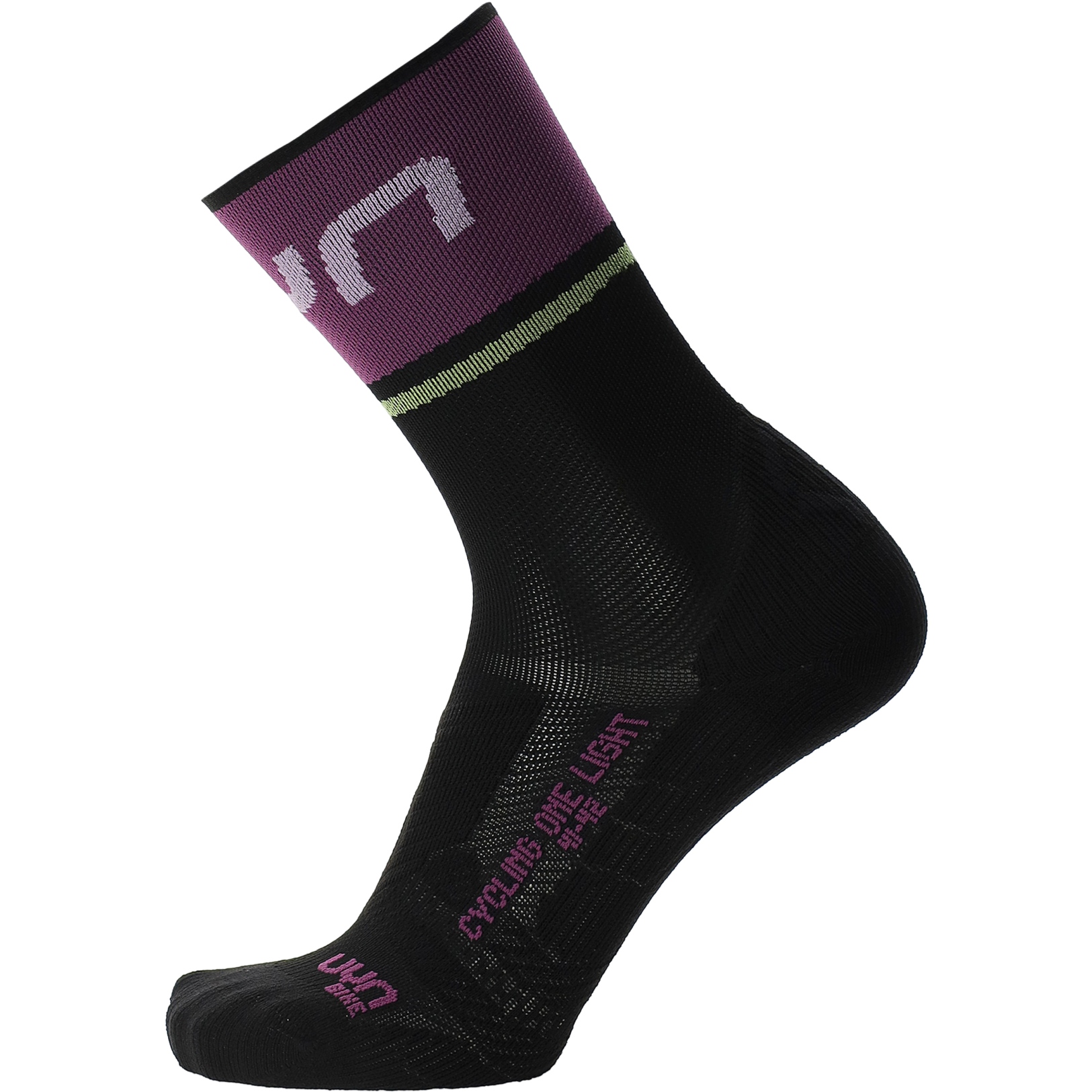 Produktbild von UYN Cycling One Light Socken Damen - Schwarz/Violet