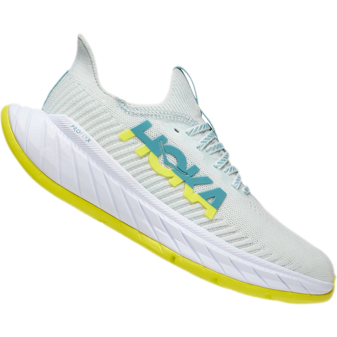Picture of Hoka Carbon X 3 Women&#039;s Running Shoes - billowing sail / evening primrose
