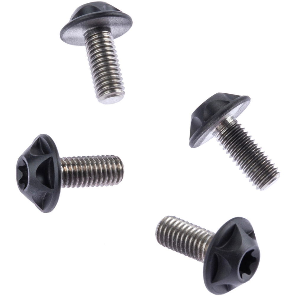 SILCA Titanium Cage Bolts - M5x12 - Pack of 4 - black cerakote | BIKE24