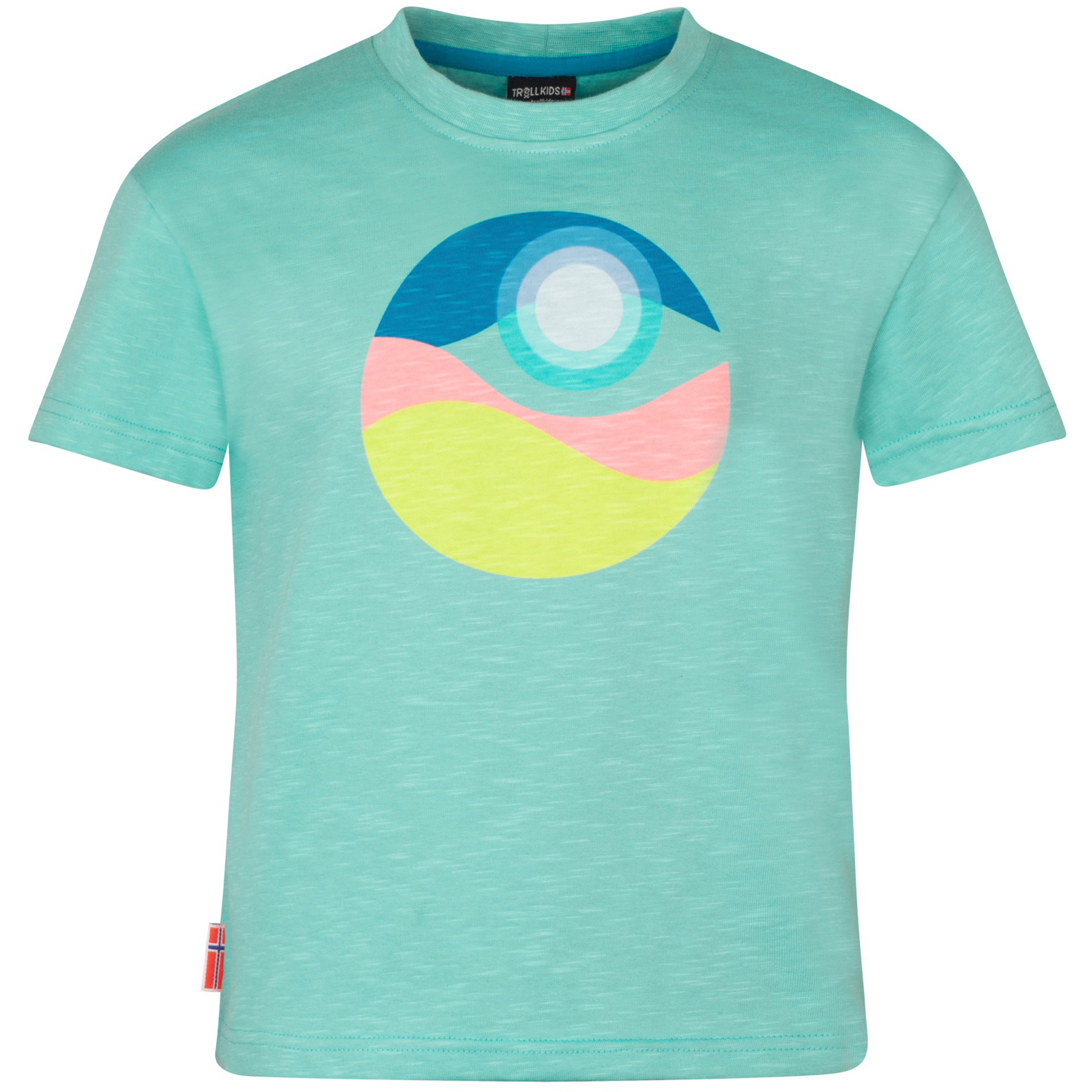 Bild von Trollkids Halsafjord T-Shirt Mädchen - Aqua Haze