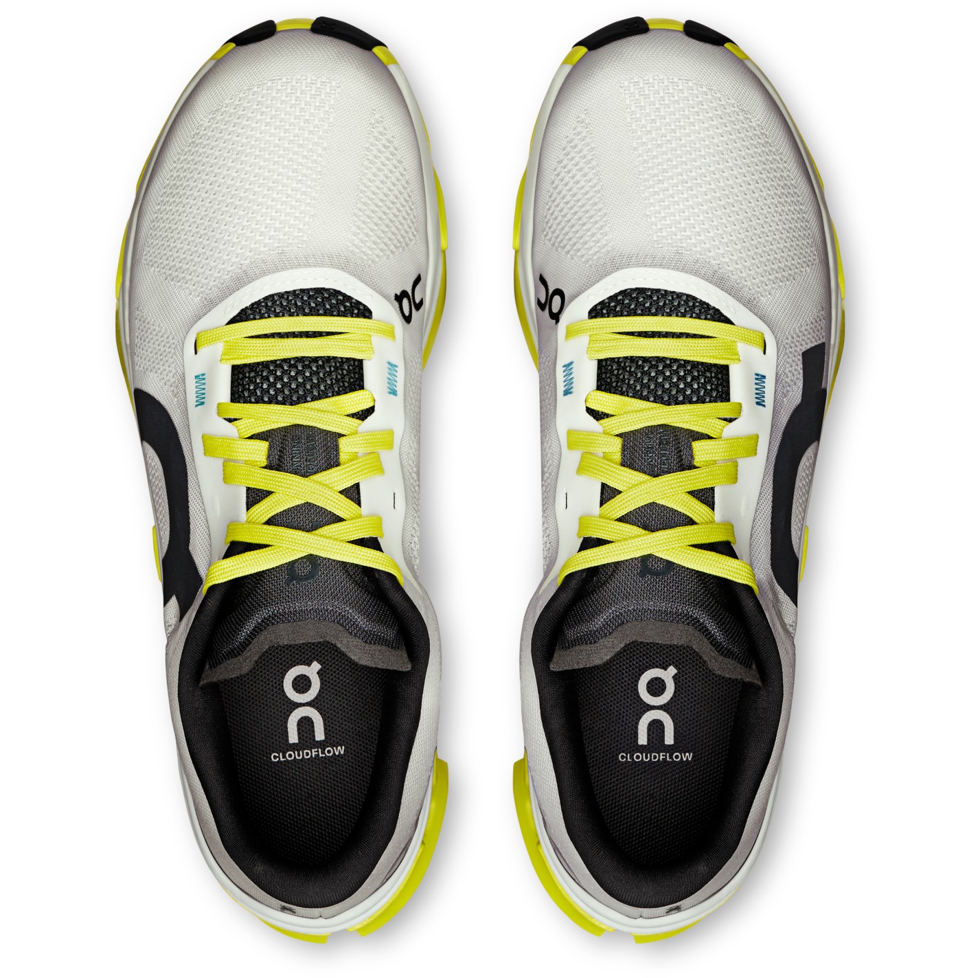 On Cloudflow 5 Running Shoes Women - White | Lime | BIKE24 On Cloudflow 5 Running Shoes Women - White | Lime | BIKE24