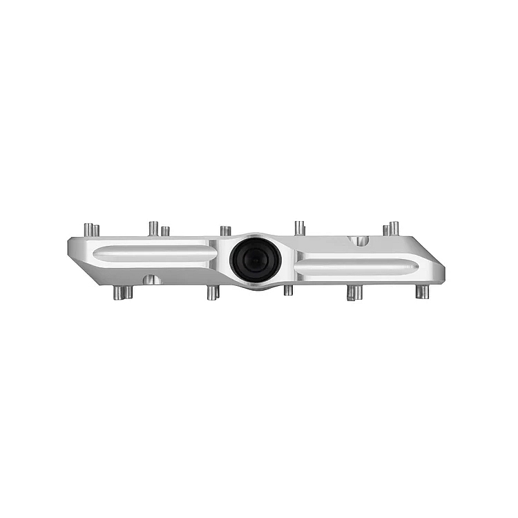 パーツ WOLF TOOTH WAVEFOAM SILVER LARGE Wolf Tooth WAVEFORM Flat Pedals - Large - silver | BIKE24