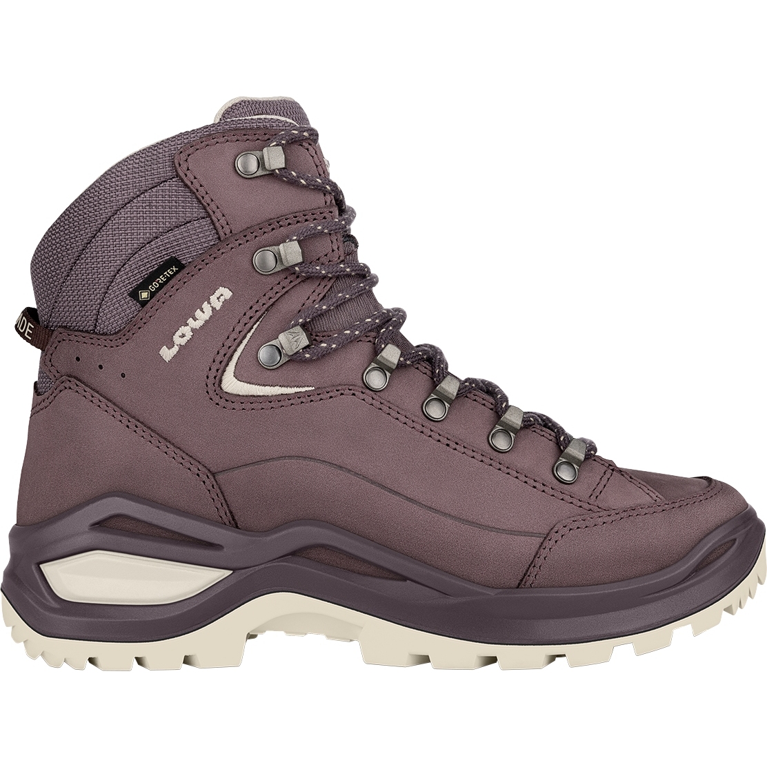 Photo produit de LOWA Chaussures de Randonnée Femme - Renegade Evo GTX Mid - brown rose/panna