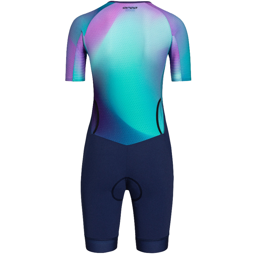 Orca ATHLEX II トライアスロンフルスーツ サイズ5 Orca Athlex Aero Race V2 Trisuit Women - blue print | BIKE24