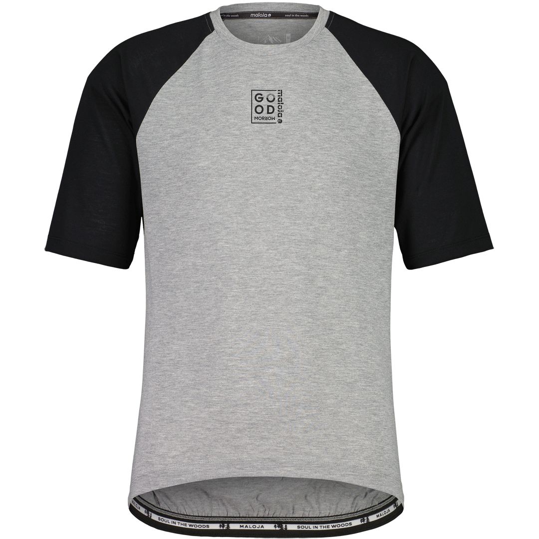 Produktbild von Maloja BowronM. Gravel Trikot Herren - grey melange 0114