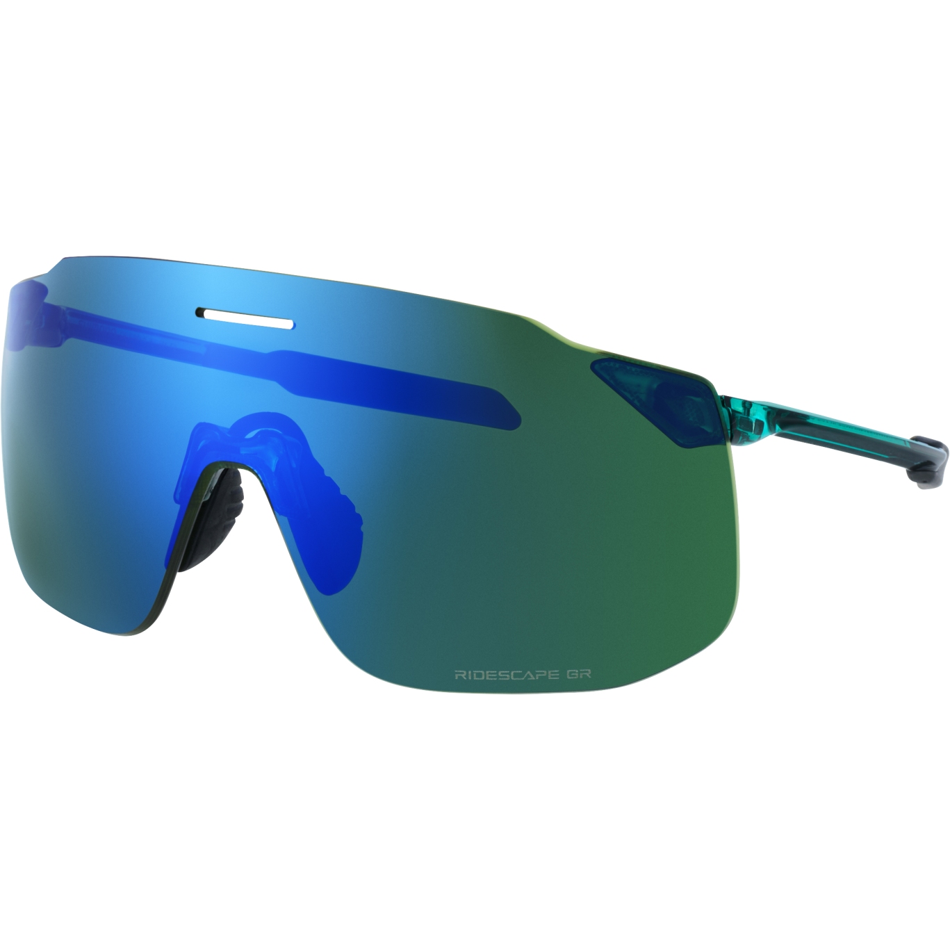 Produktbild von Shimano S-Phyre SL Gravel Brille - Green Sapphire