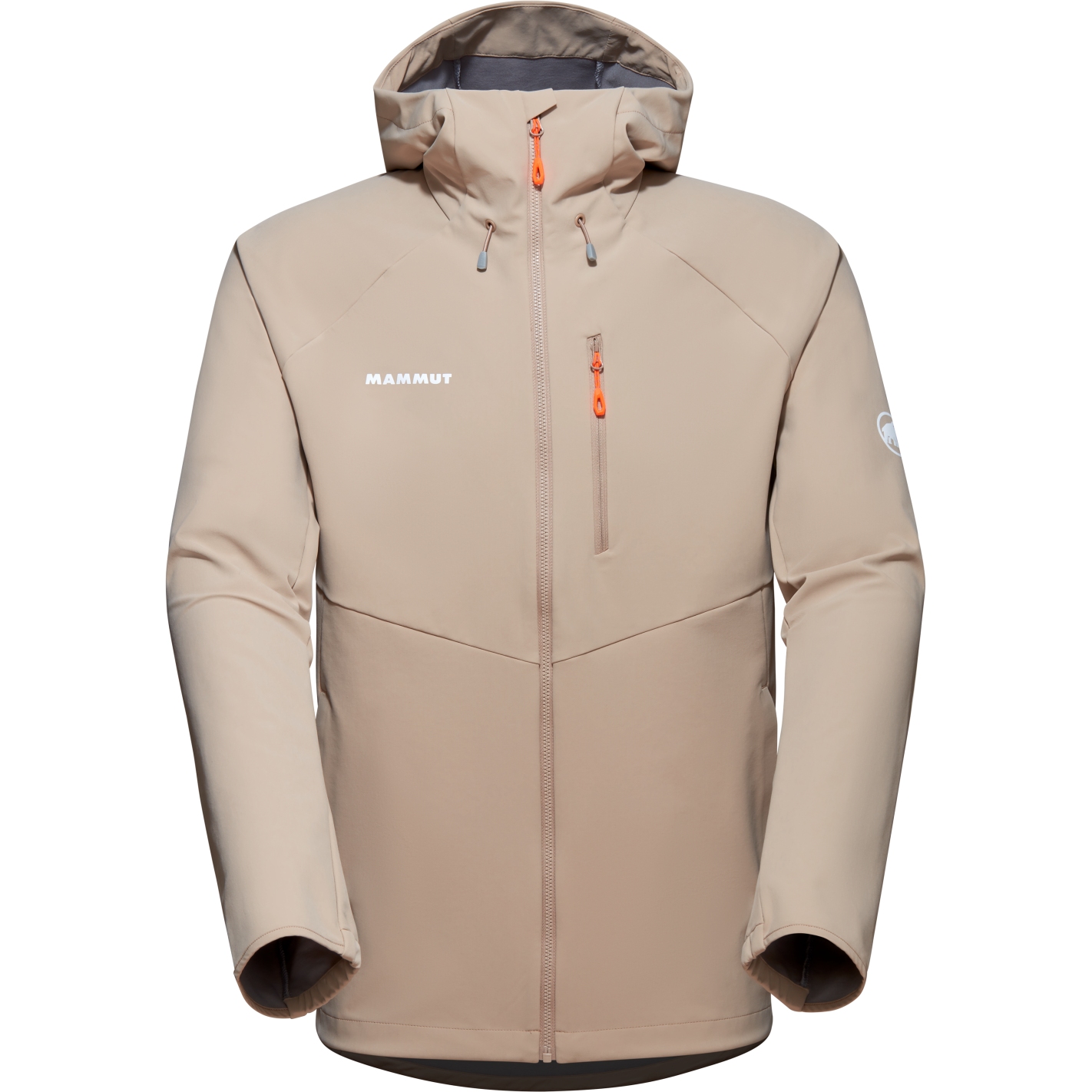 Mammut Chaqueta Softshell con Capucha Hombre Ultimate Comfort savannah