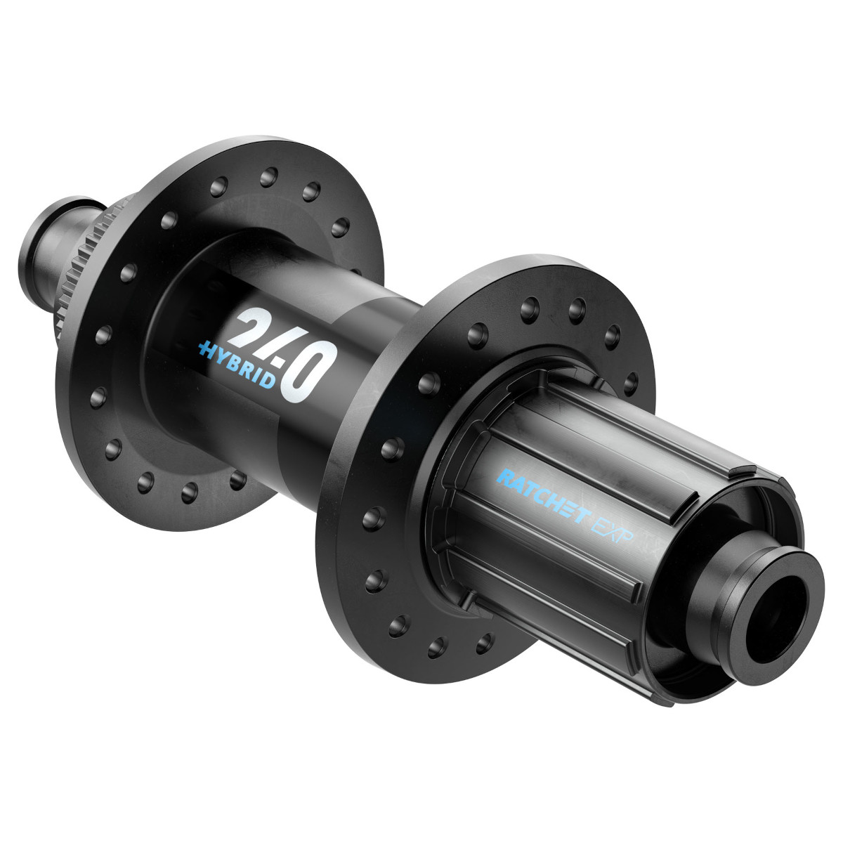 Picture of DT Swiss 240 Hybrid Rear Hub - EXP - Centerlock | 12x148mm Boost - Shimano HG