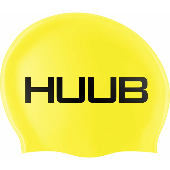Produktbild von HUUB Design Badekappe - gelb - Long Hair