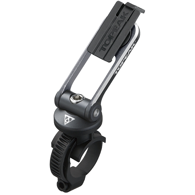 Topeak RideCase for Apple iPhone 15 Pro Smartphone Cover with Mount black gray