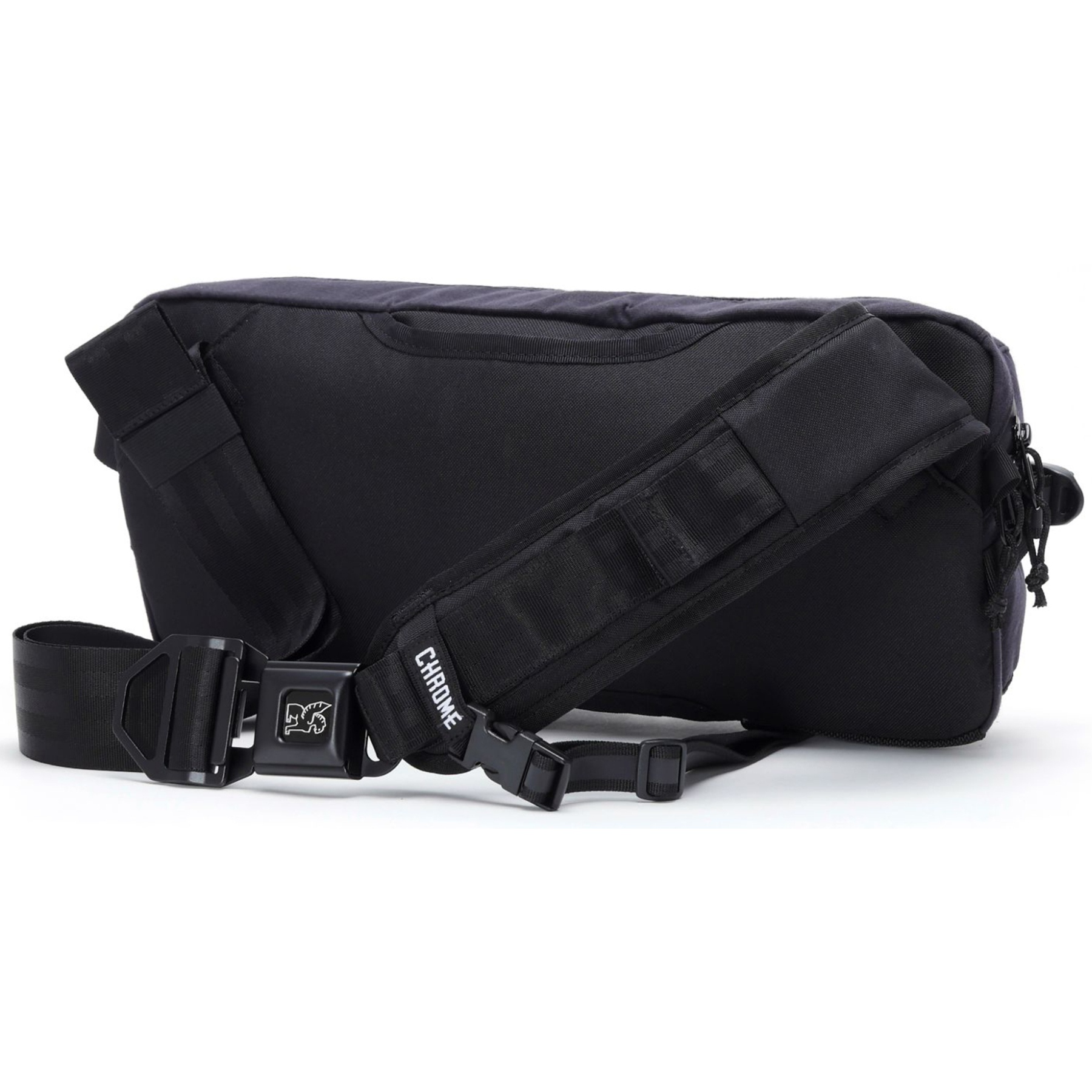 CHROME Kadet Sling Bag - 9L - Black Canvas Leather | BIKE24