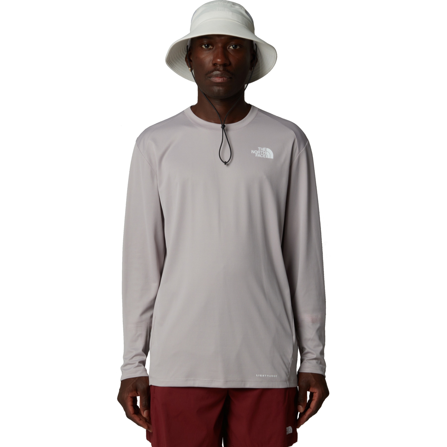 Produktbild von The North Face Shadow Langarm-Shirt Herren - Moonstone Grey