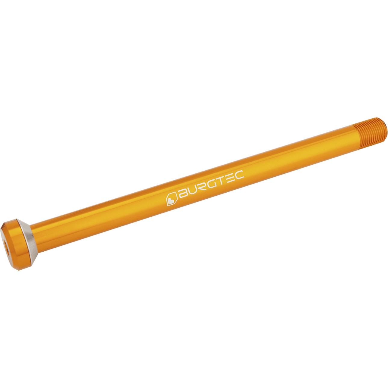 Picture of Burgtec Thru Axle - 175.5mm | for Specialized Frames - iron bro orange