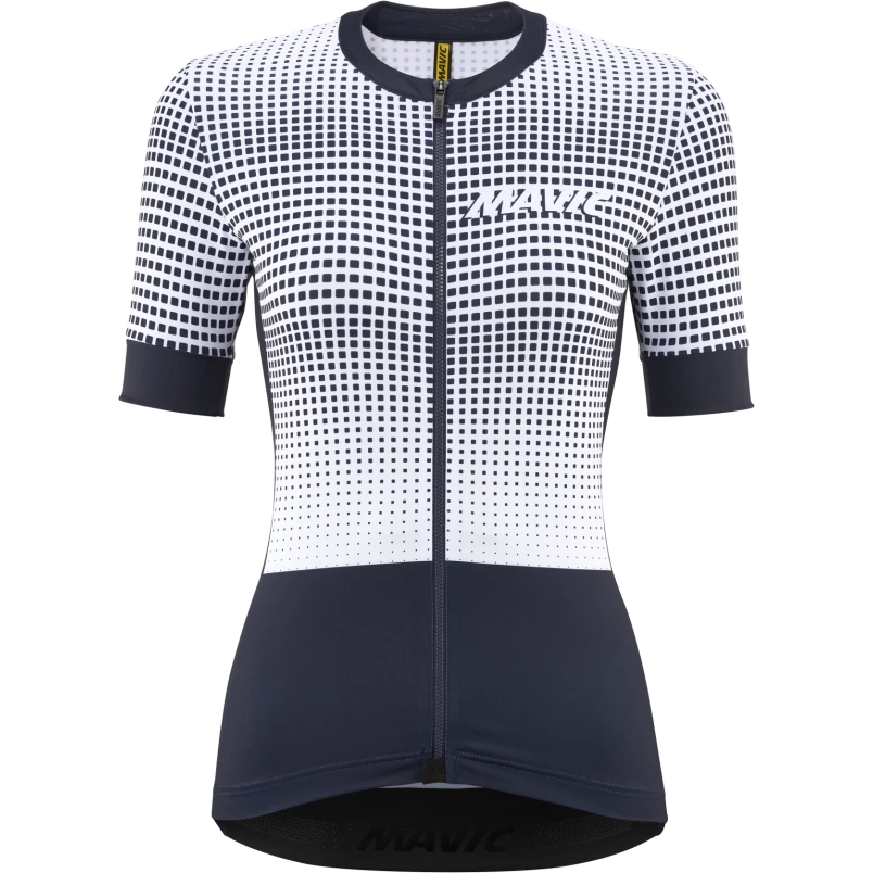Picture of Mavic Aksium Graphic Shortsleeve Jersey Women - stripes/deep blue