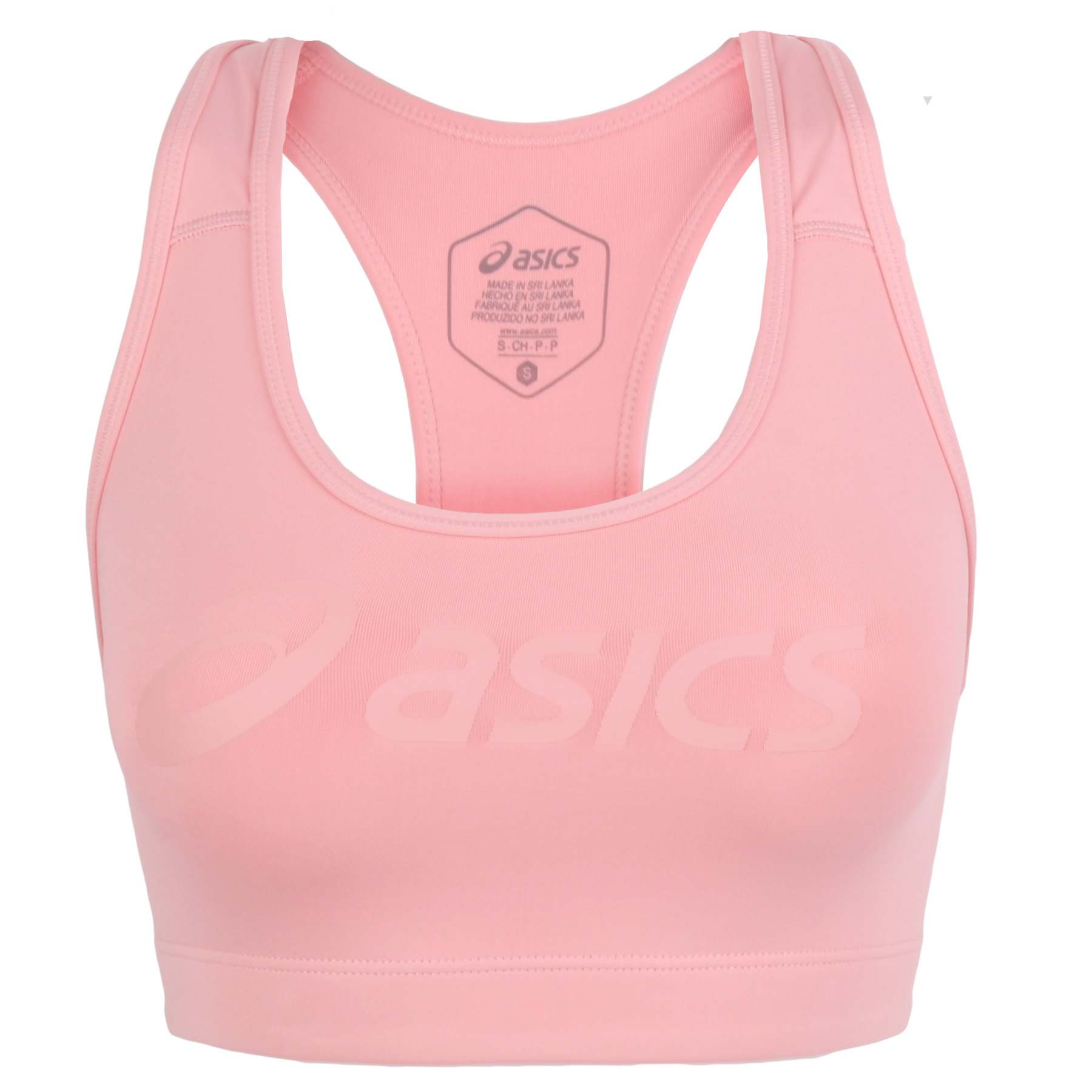 Image of asics Core Logo Bra Women - frosted rose/frosted rose