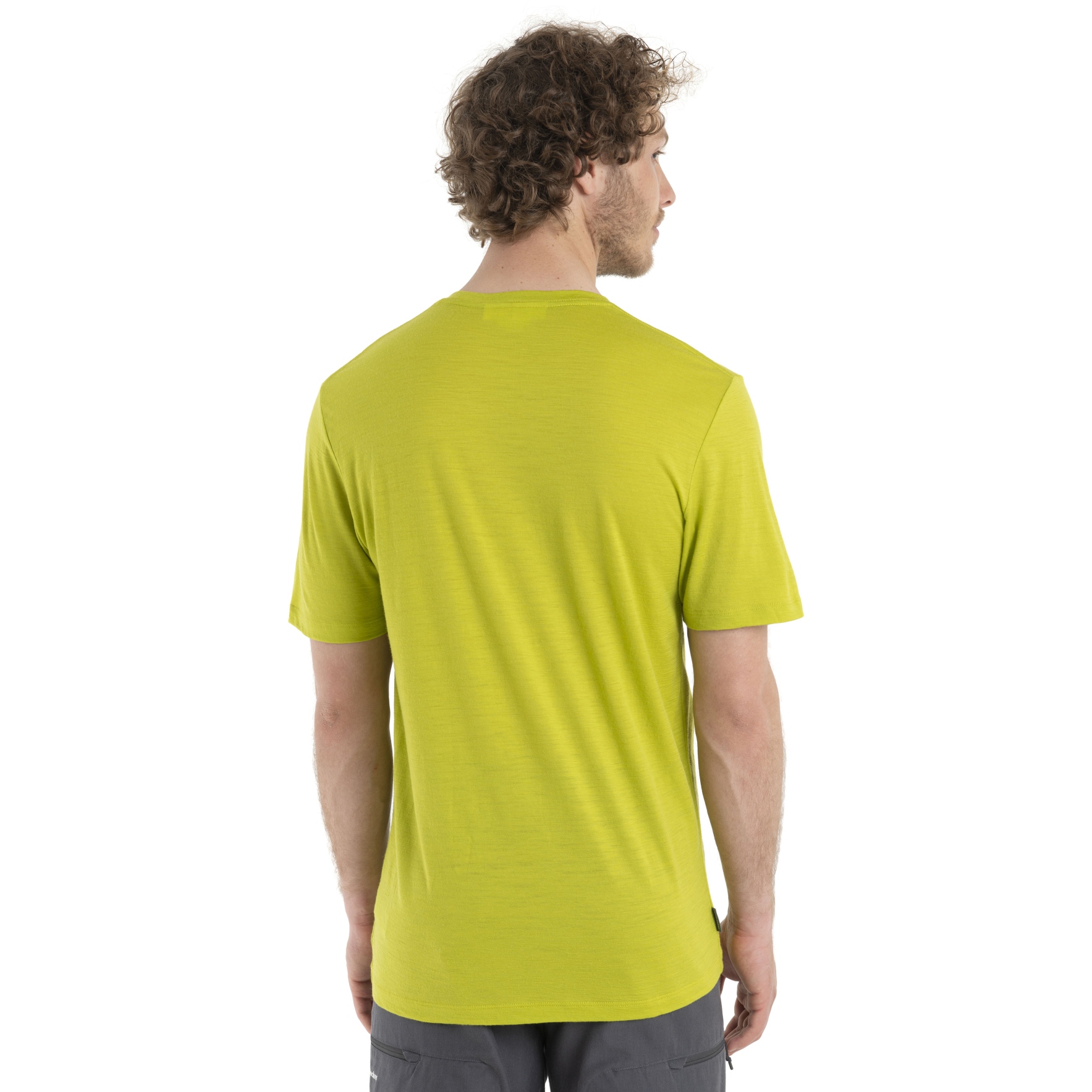 Icebreaker Tech Lite II SS Tee Ski Stripes - Camiseta lana merino - Hombre