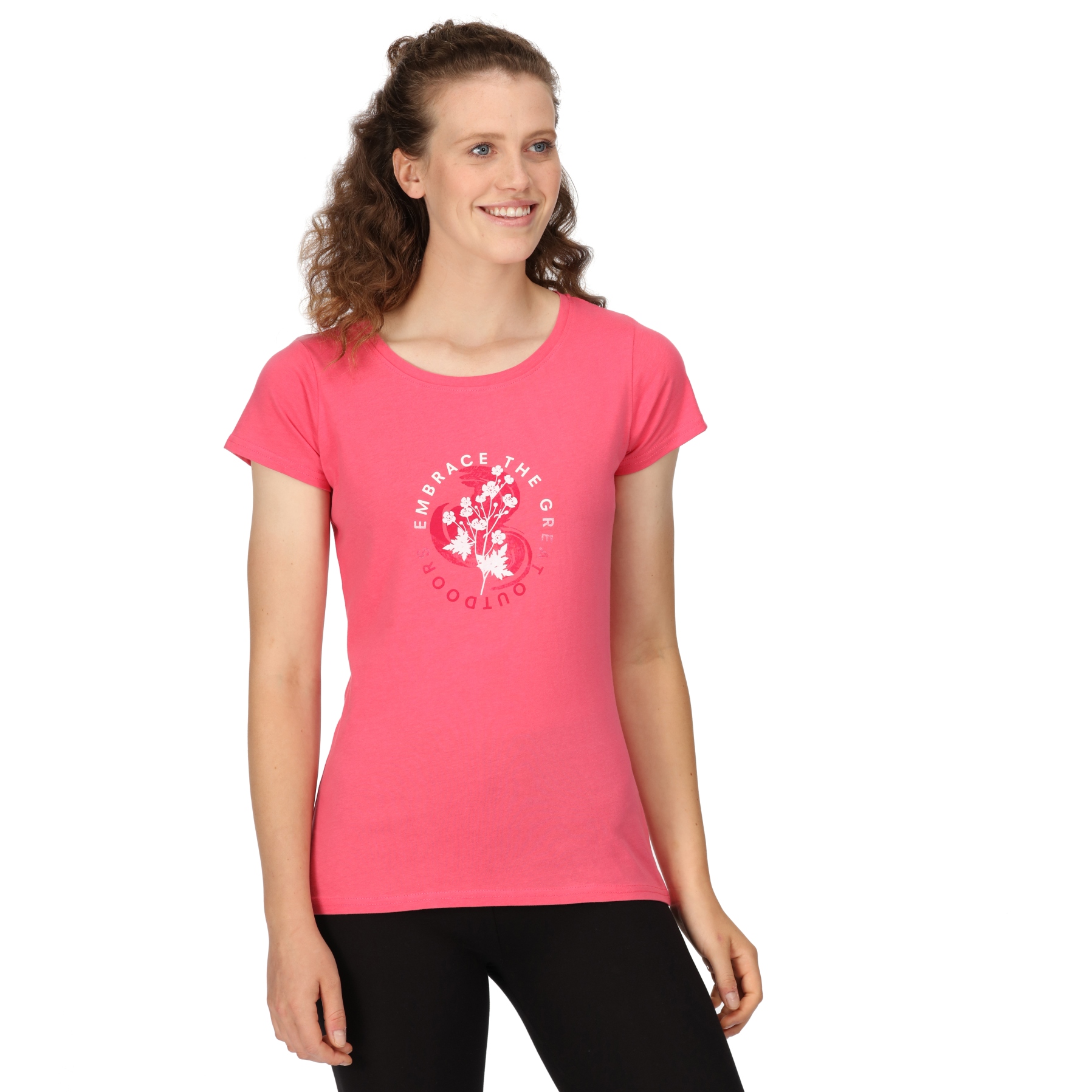 Produktbild von Regatta Breezed III T-Shirt Damen - Fruit Dove DGT