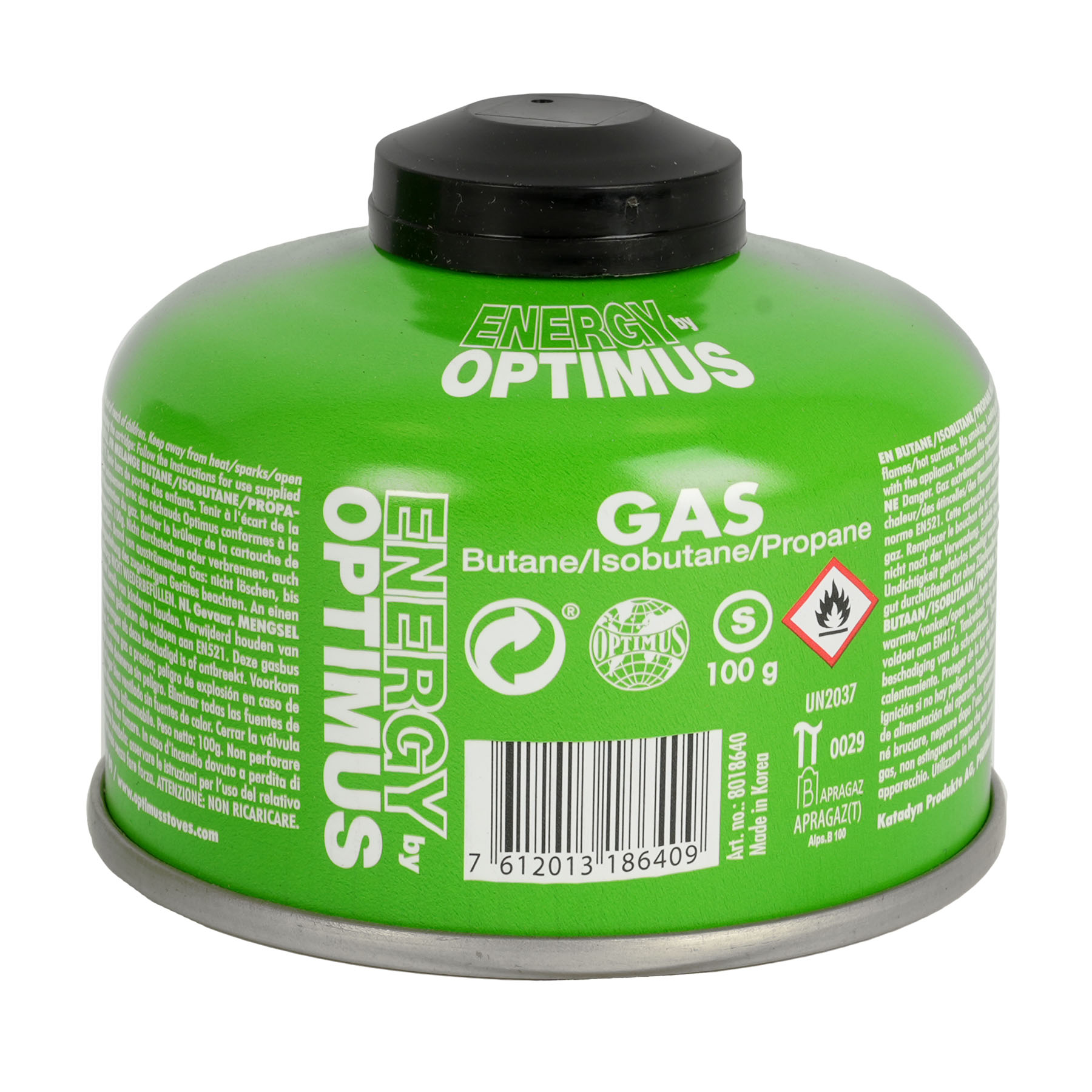 Productfoto van Optimus Universal Gaspatroon - 100g