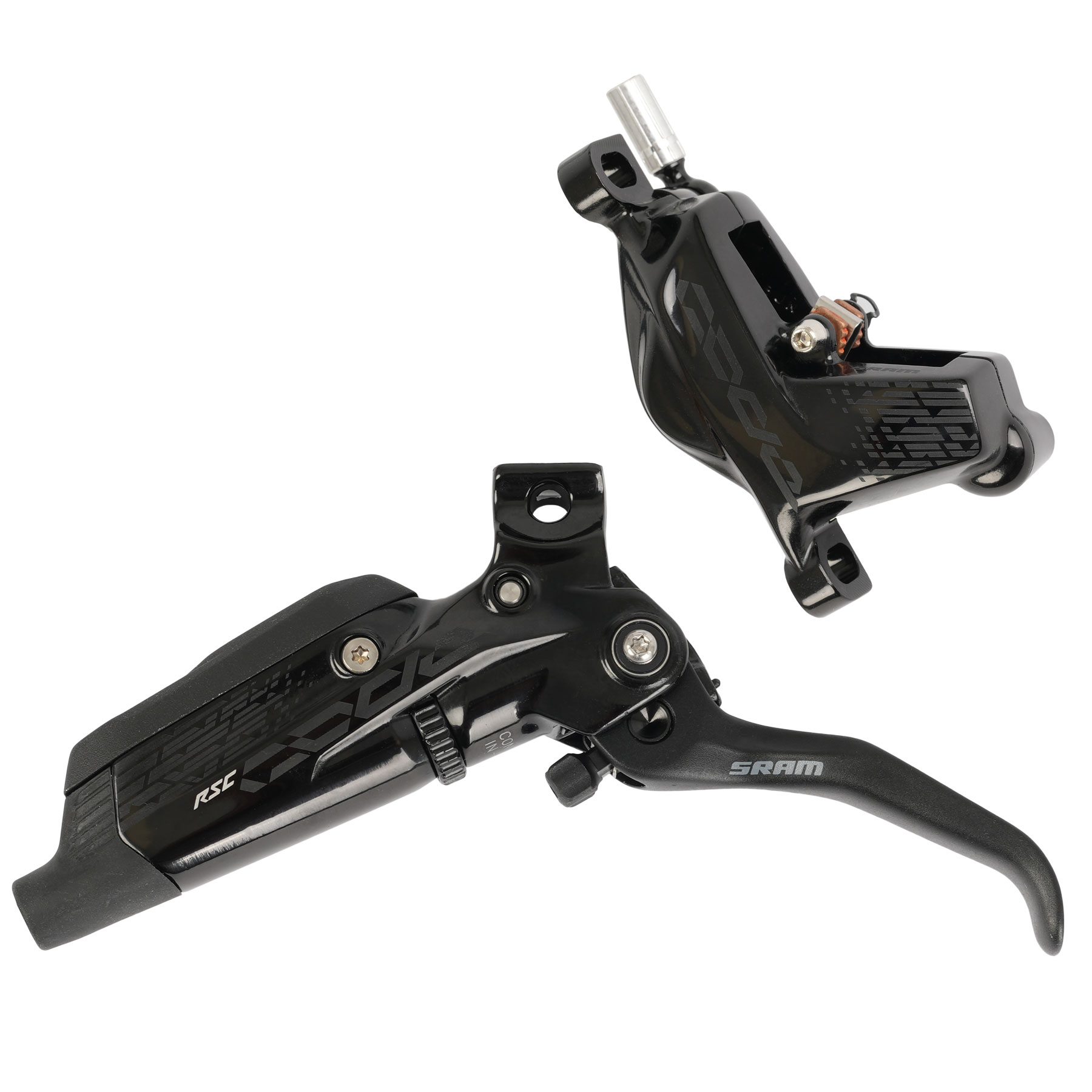Productfoto van SRAM CODE RSC Schijfrem - Achter - zwart - Speciale Aanbieding