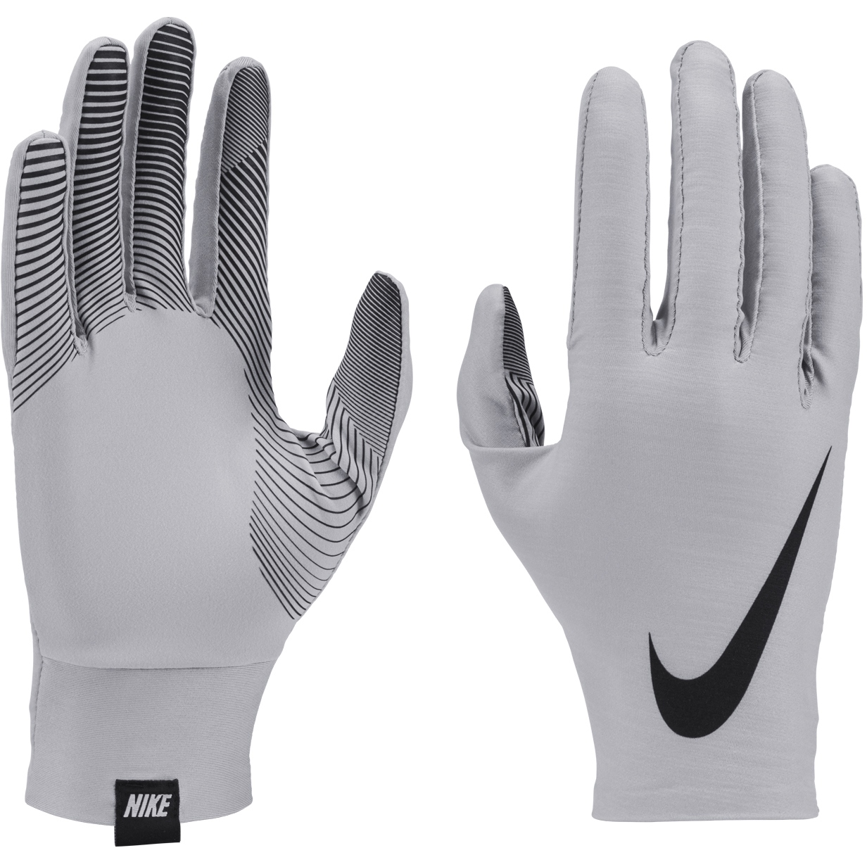 Picture of Nike Base Layer Gloves Men - lt smoke grey/black/black 019