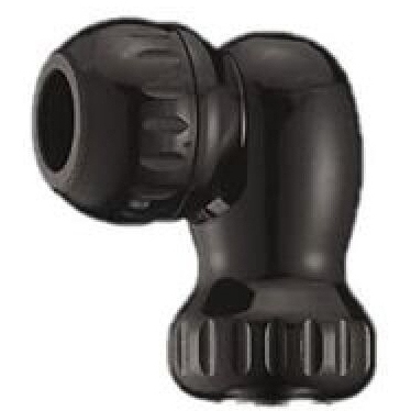 Головка CO2 Lezyne Twin Speed Drive для Presta/Schrader, черная