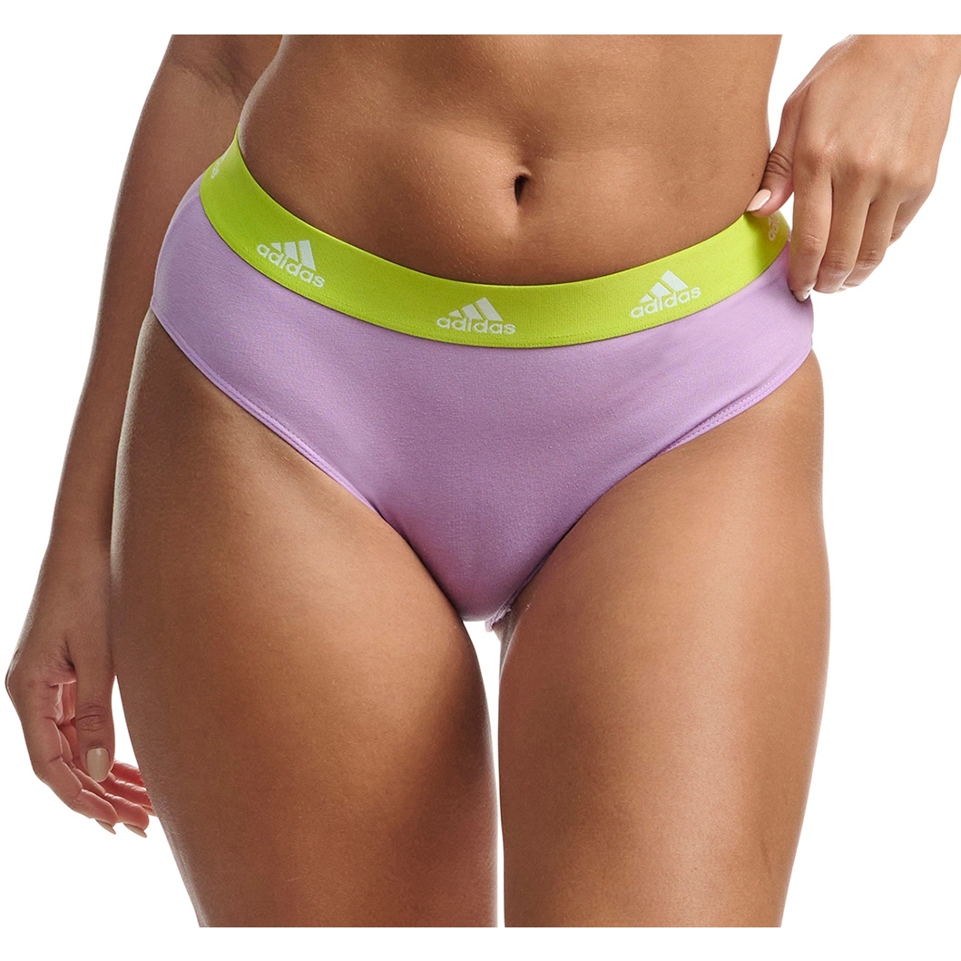 adidas Sports Underwear Cotton Logo H Bikini Women - 3 Pack - 927 - assorted