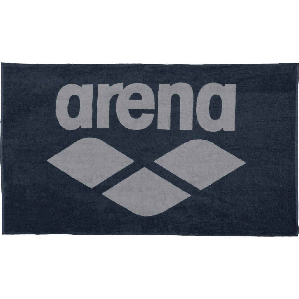 Produktbild von arena Pool Soft Baumwoll Handtuch - navy-grey