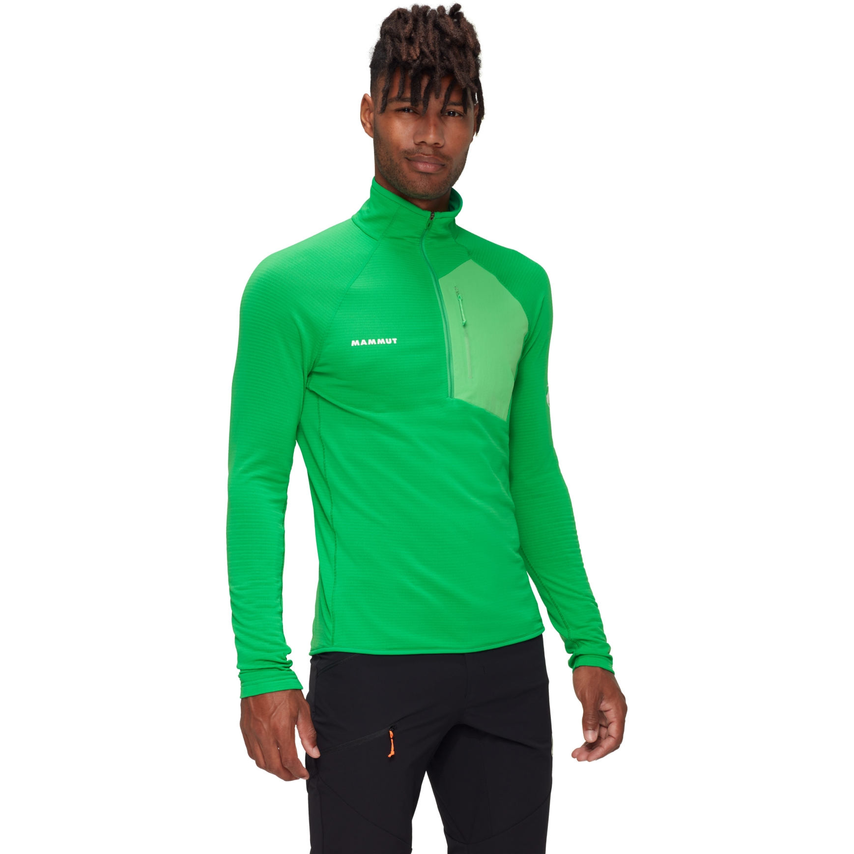 Produktbild von Mammut Aenergy Light Half Zip Midlayer Pullover Herren - pinea-aurora