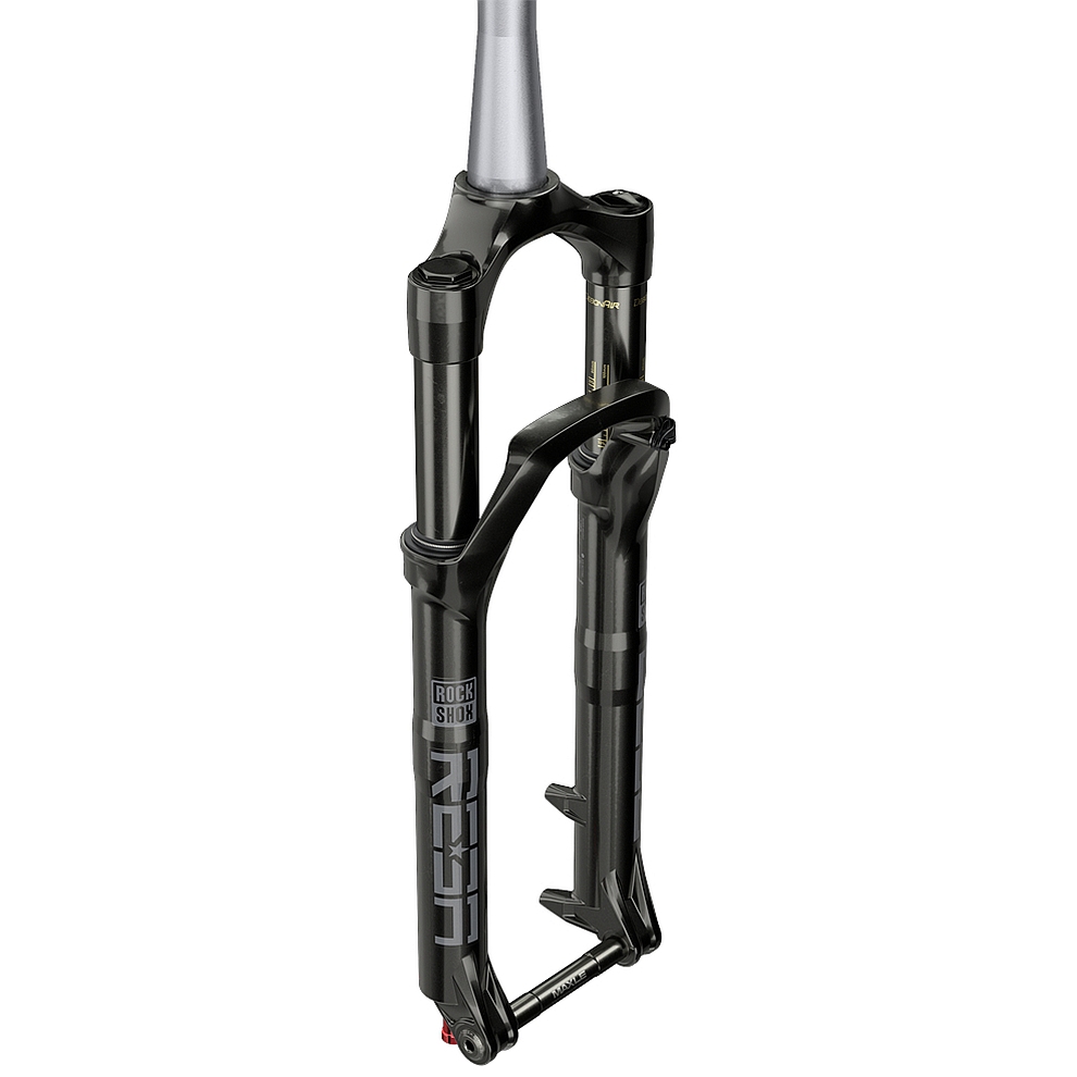 Picture of RockShox Reba RL Solo Air 26&quot; Suspension Fork - 140mm - 40mm Offset - Tapered - 15x100mm - Maxle Stealth - Gloss Black