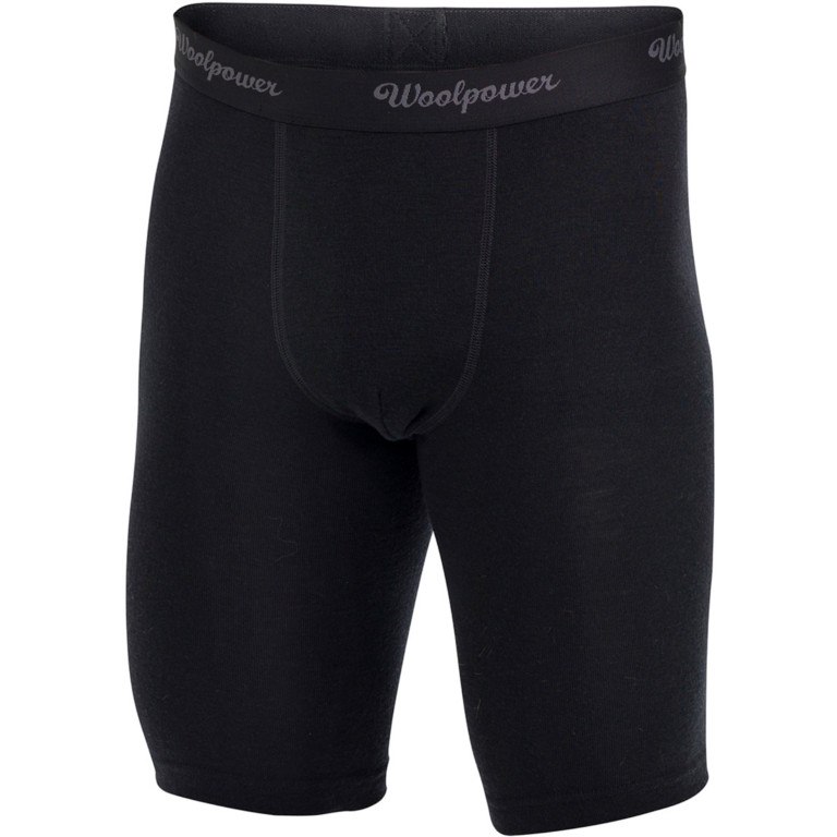 Image of Woolpower Boxer Xlong LITE Shorts Men - black