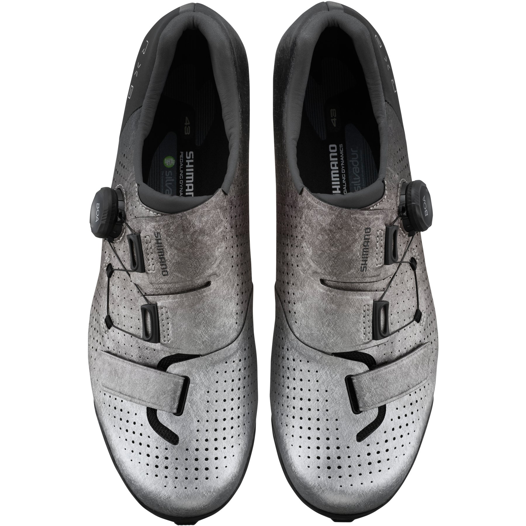 Shimano SH-RX801 Gravel Shoes Men - Silver | BIKE24