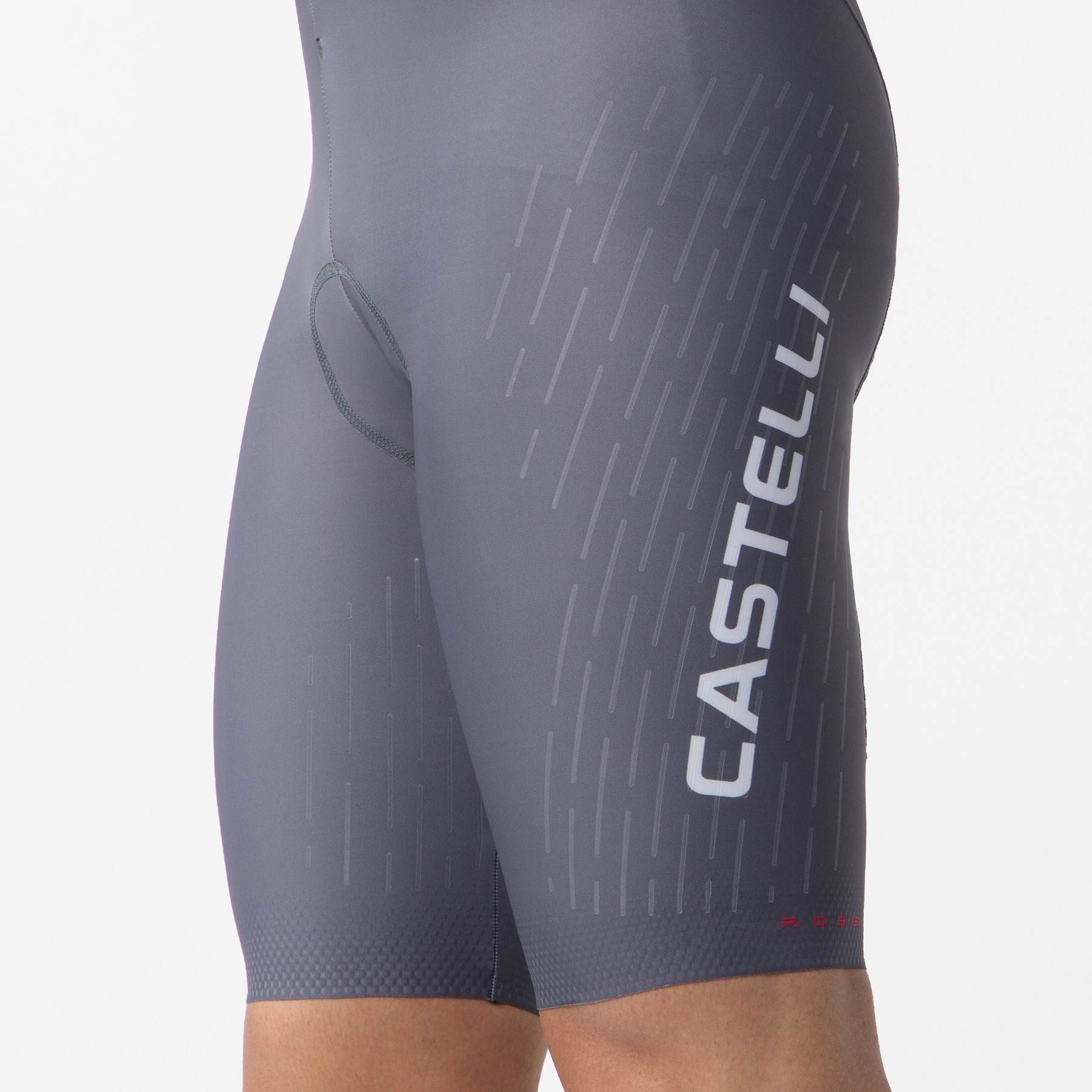 Castelli Free Aero Race S Kit Bibshorts Men - smoky grey/white 21