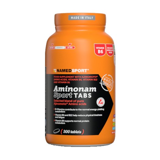 Productfoto van NAMEDSPORT Aminonam Sport Tabs - Food Supplement - 300 Tablets