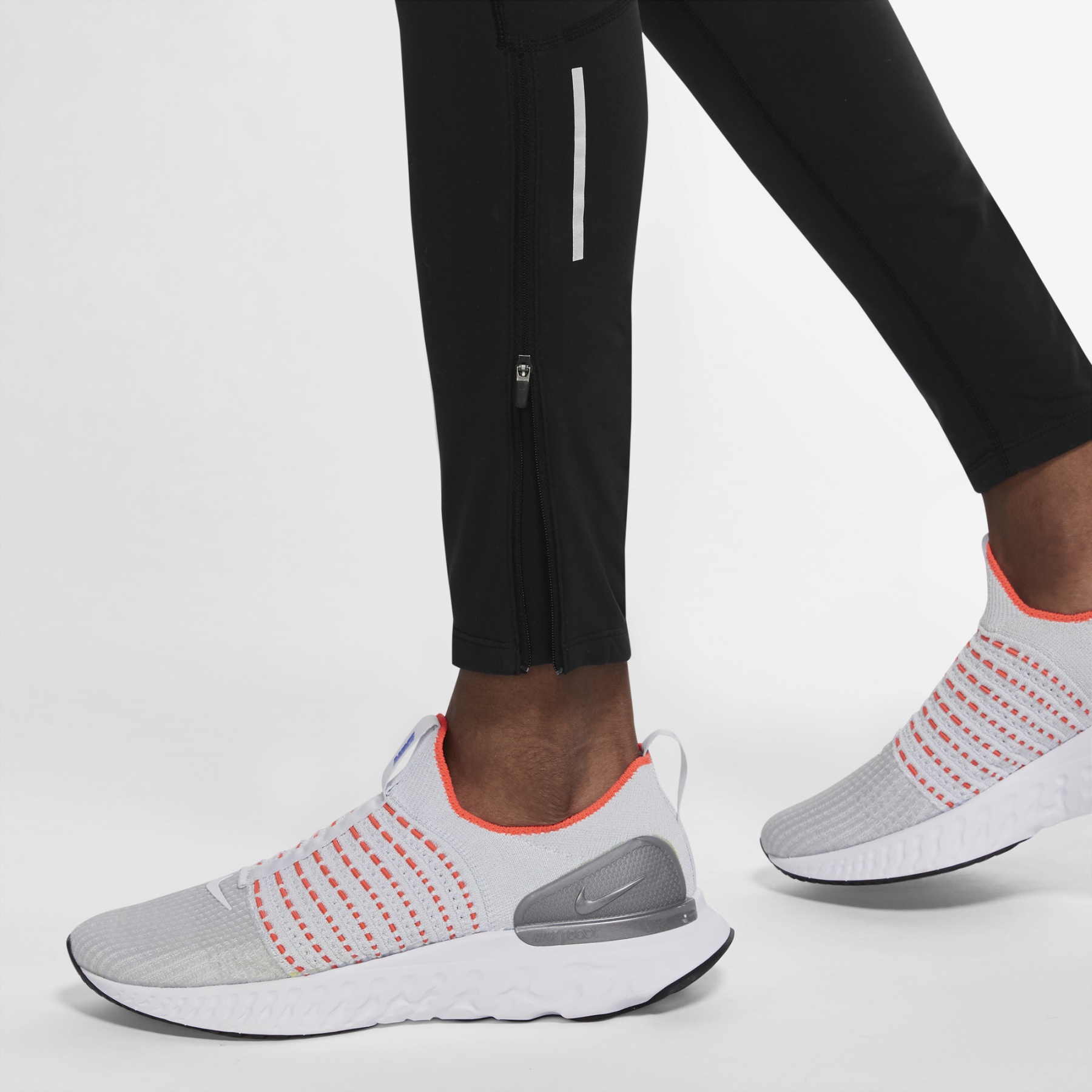 Nike Repel Challenger Mens Running Tights - black/reflective