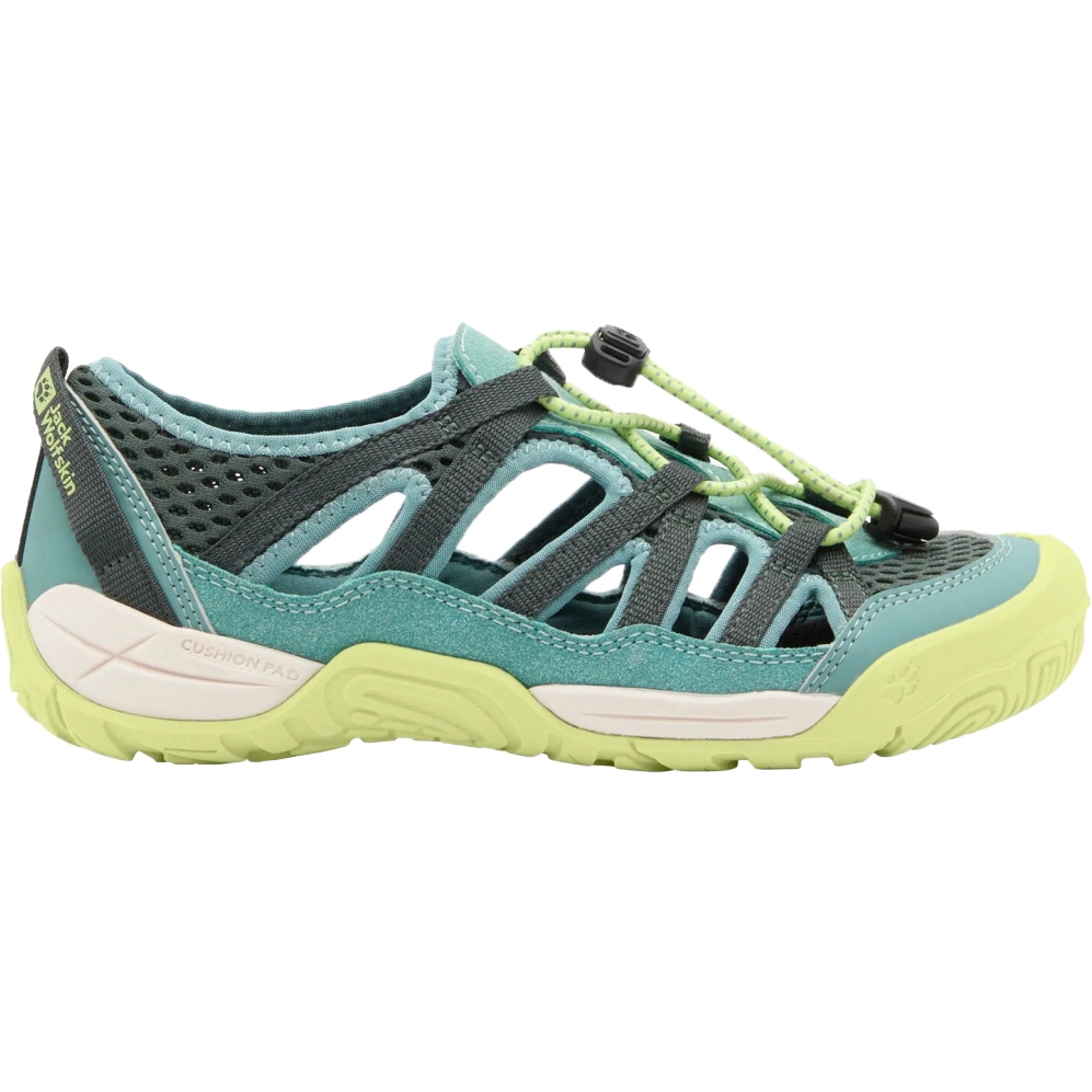 Picture of Jack Wolfskin Levente Sandal Kids - slate green