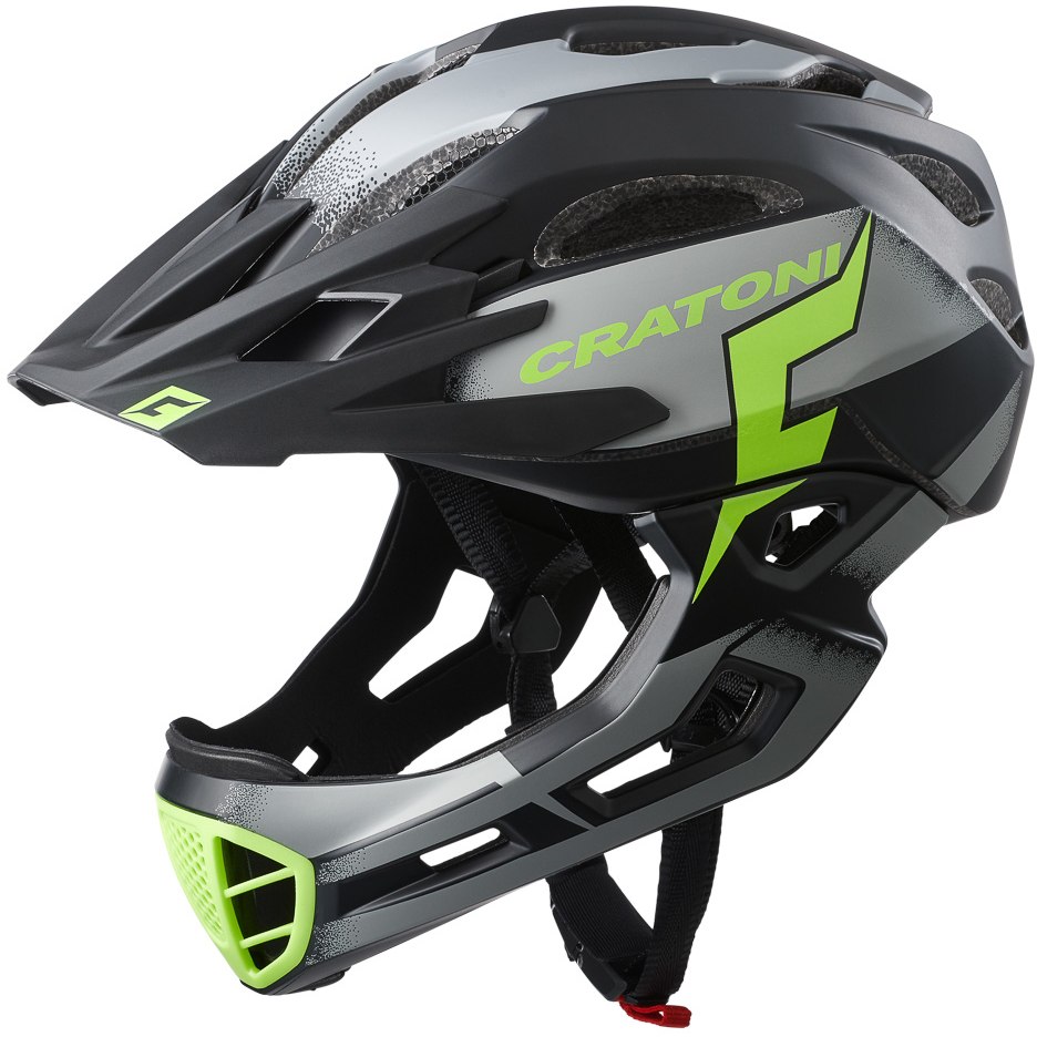 Picture of CRATONI C-Maniac Pro Fullface Helmet - black-lime matt