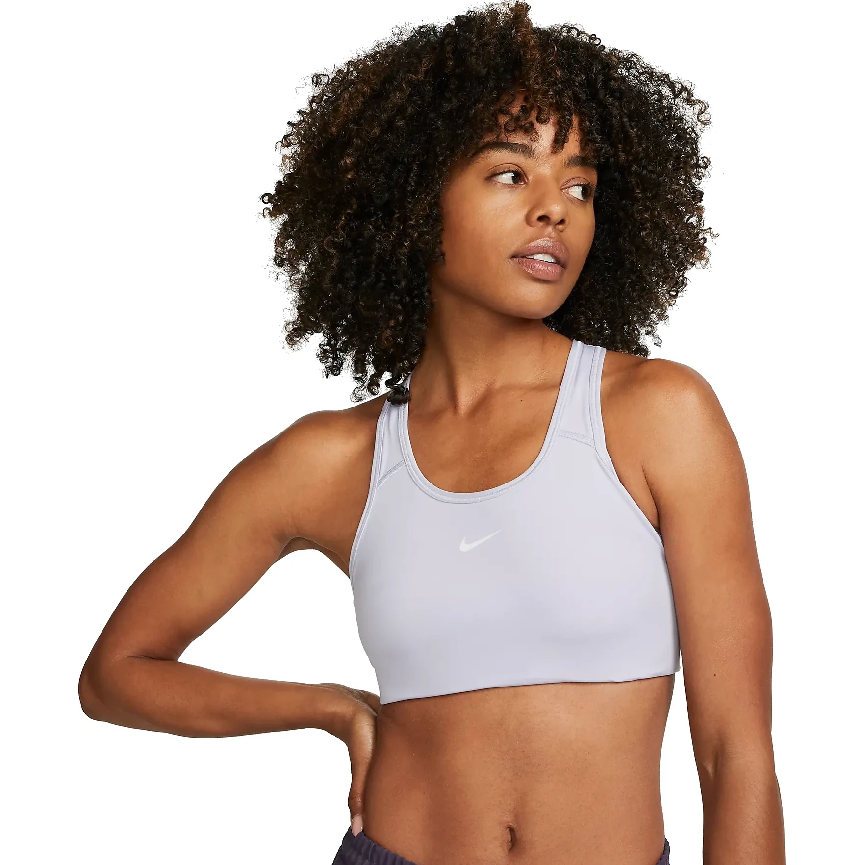 Nike Swoosh Medium-Support 1-Piece Pad Sports Bra Women - oxygen