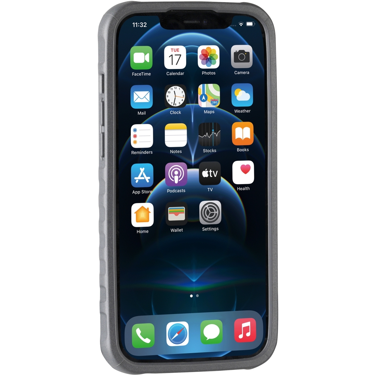 Picture of Topeak RideCase Protective Cover for iPhone 12 Pro Max - Black/Grey