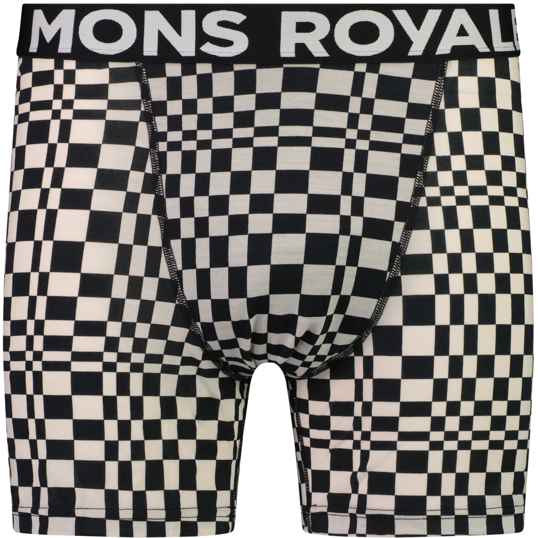 Produktbild von Mons Royale Hold &#039;em Boxershorts Herren - checkers