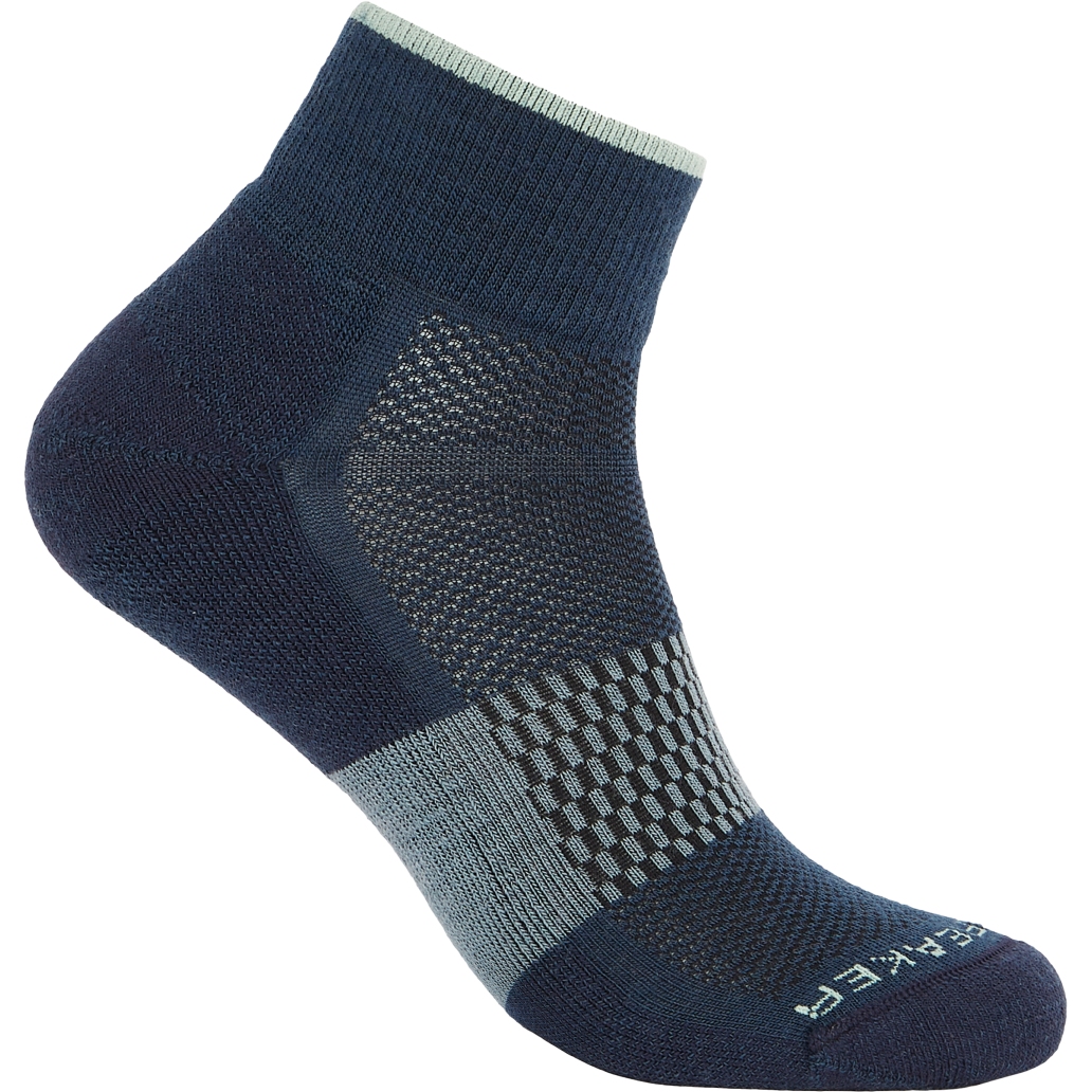Produktbild von Icebreaker Merino Multisport Light Socken Mini Herren - Abyss/Mint/Blue Ash
