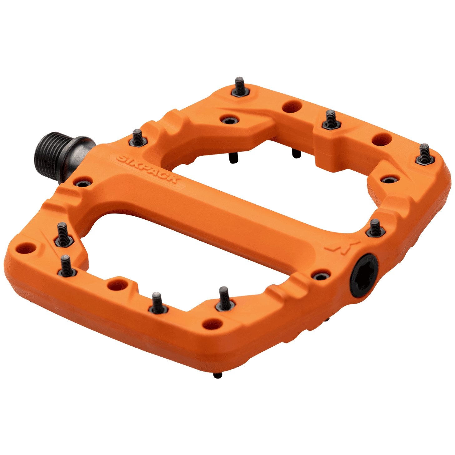 Picture of Sixpack Kamikaze PA Flat Pedals - foxhunt orange