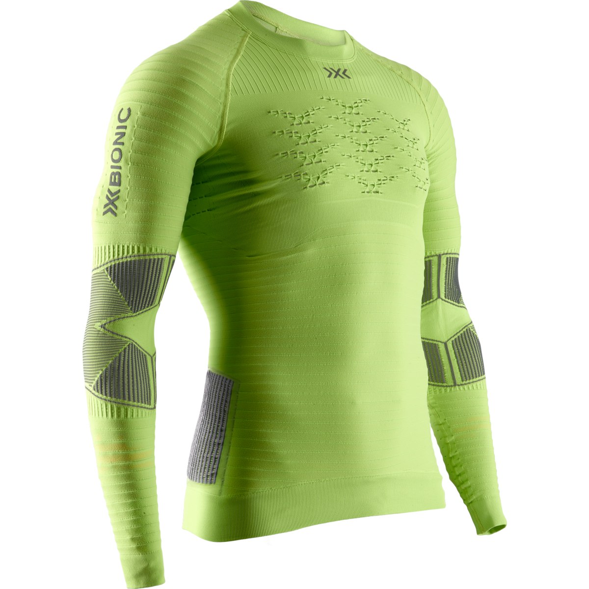 Foto de X-Bionic Camiseta larga Hombre - Effektor 4.0 Run Powershirt - green/anthracite