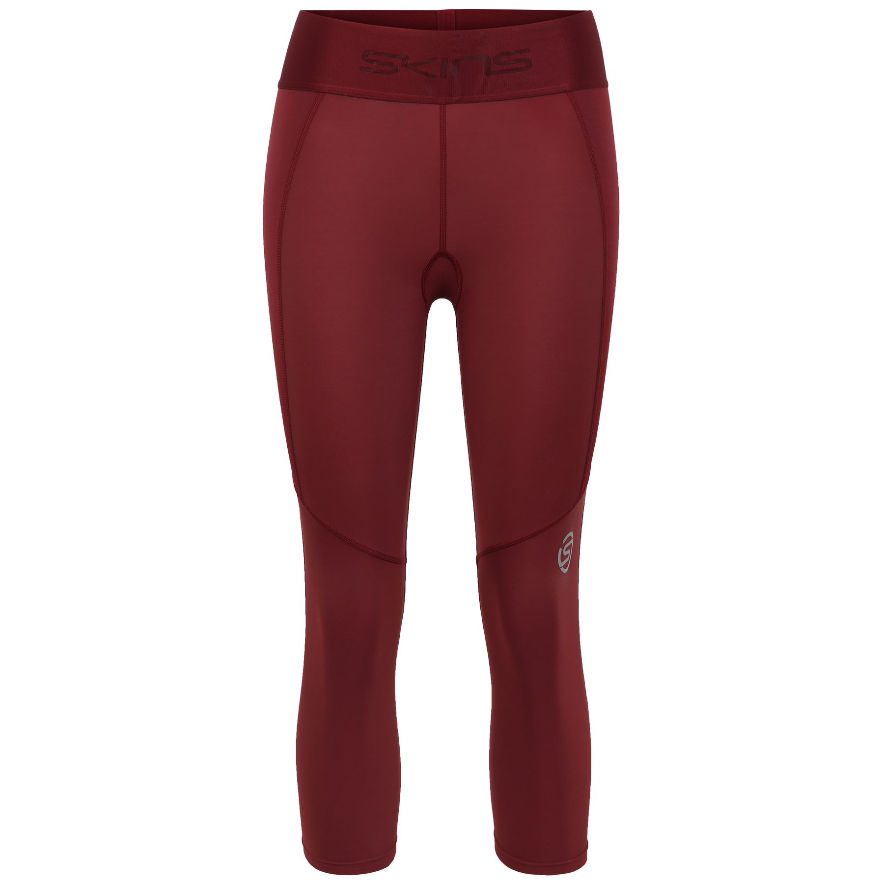 Image of SKINS Compression 3-Series Thermal 3/4 Tights Women - Burgundy