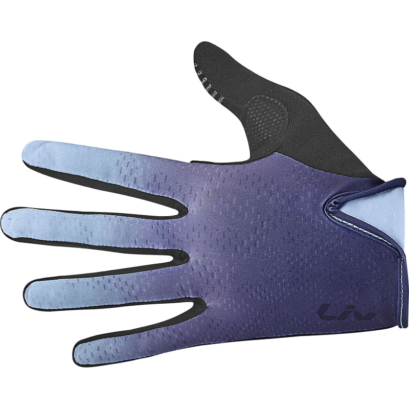 Image of Liv Energize Long Finger Gloves - milky way dark blue