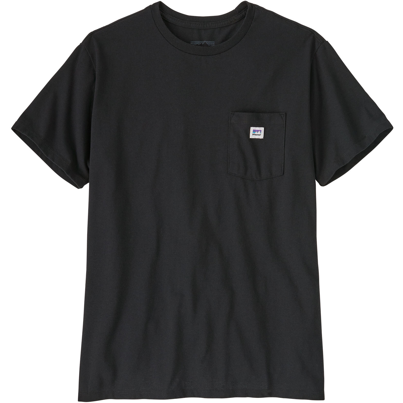 Produktbild von Patagonia Shop Sticker Pocket Responsibili-Tee T-Shirt Herren - Schwarz