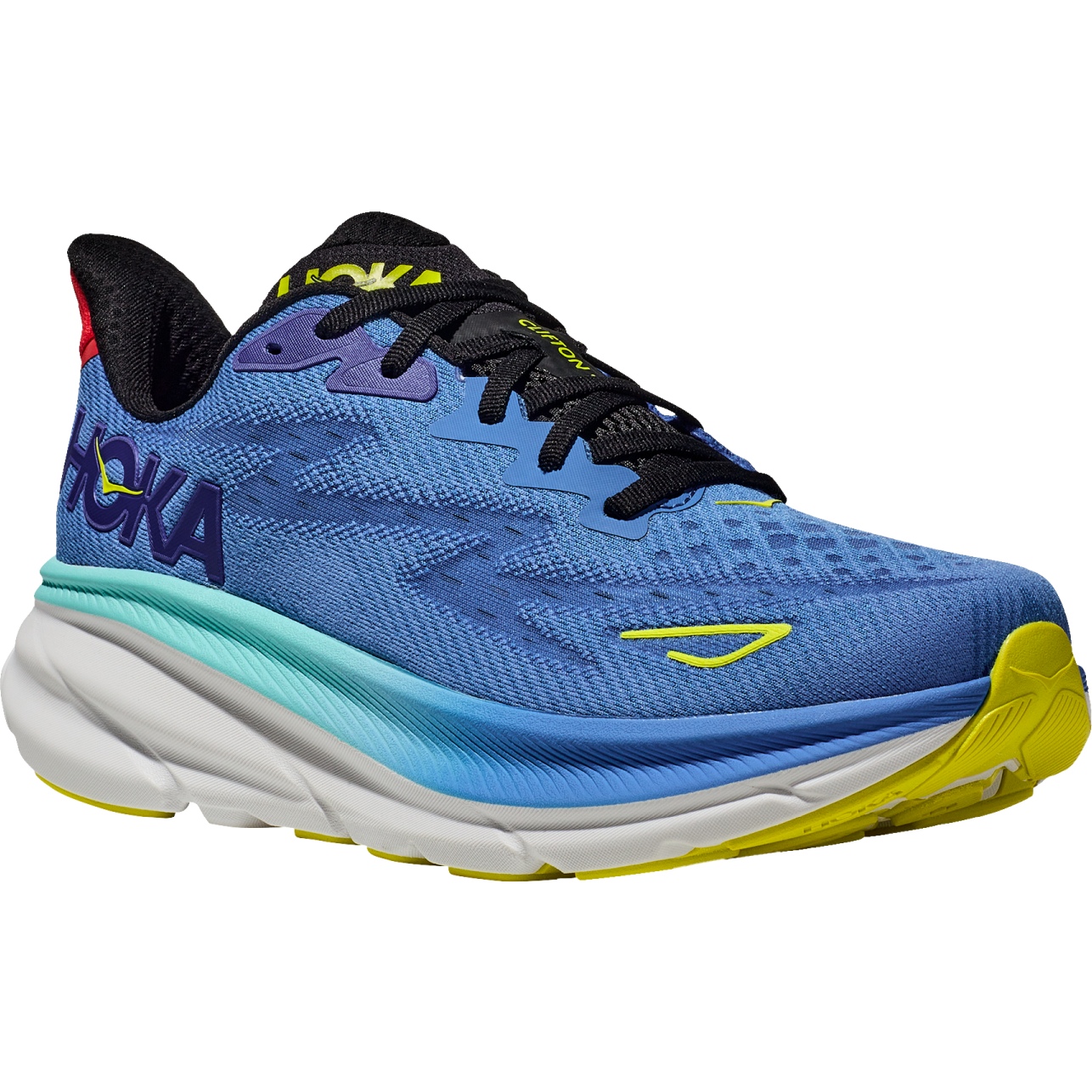 Picture of Hoka Clifton 9 Running Shoes Men - virtual blue / cerise